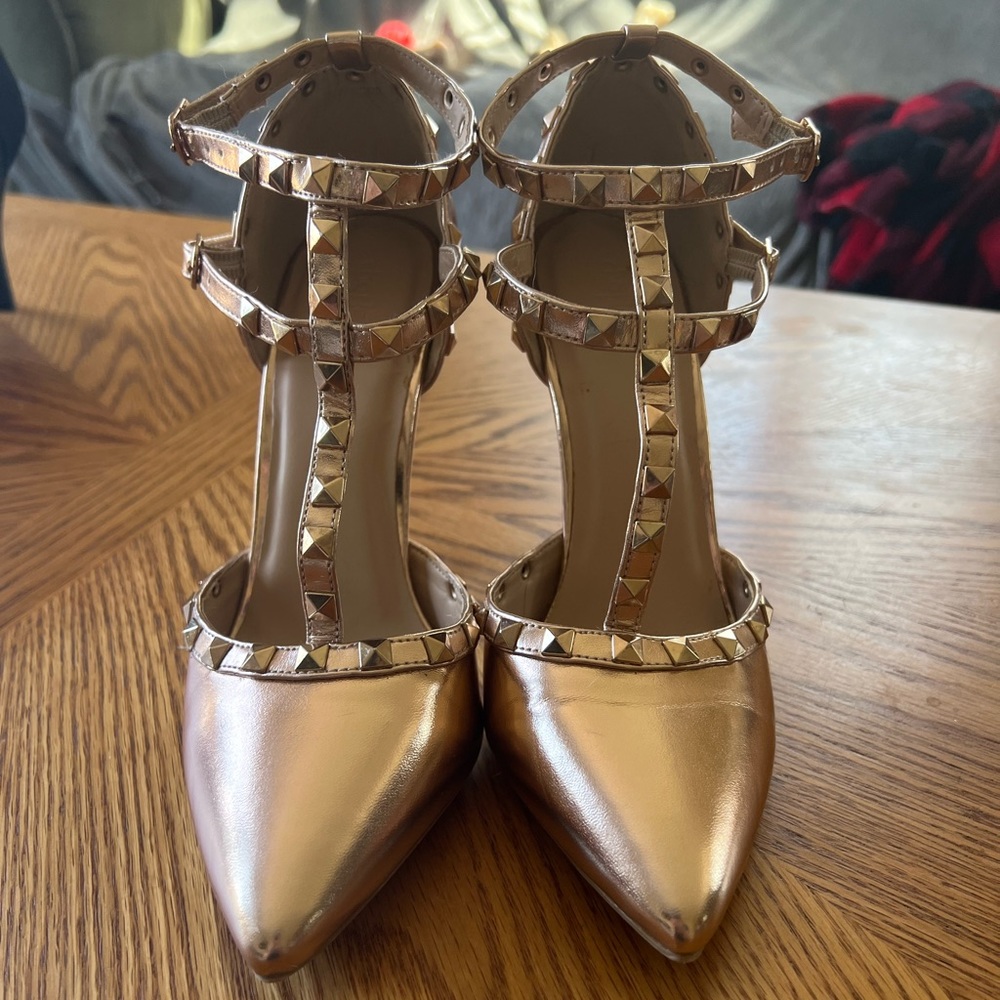 Rose Gold Heels